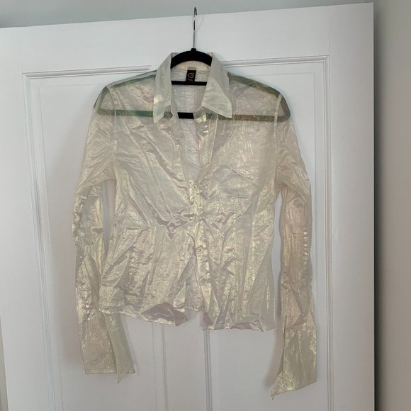 Disco Party Button Down - Picture 1 of 4